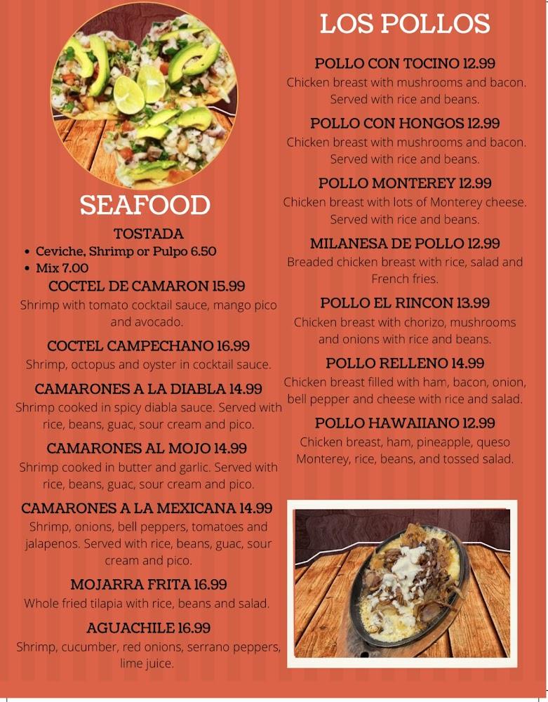 El Rincon Tacos & Grill Menu image 2